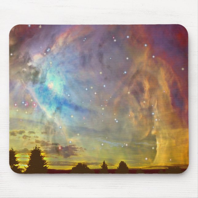 Mousepad Estrelas sobre Órion (Frente)