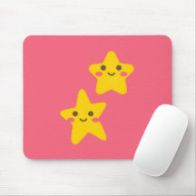 Mousepad Estrelas Sorridente