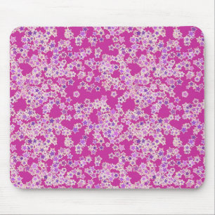 Mousepad Estrelas, tons de lilás contra magenta