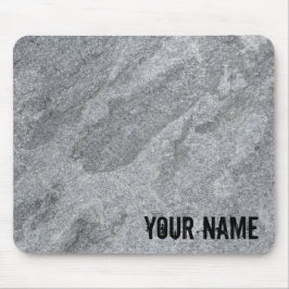 Mousepad Estrutura de granito de pedra louça de pedra cinza