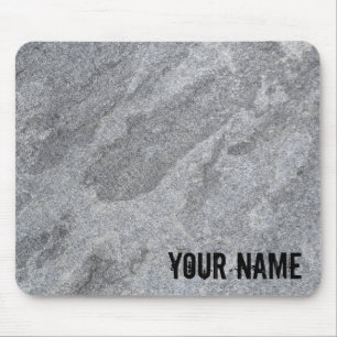 Mousepad Estrutura de granito de pedra louça de pedra cinza