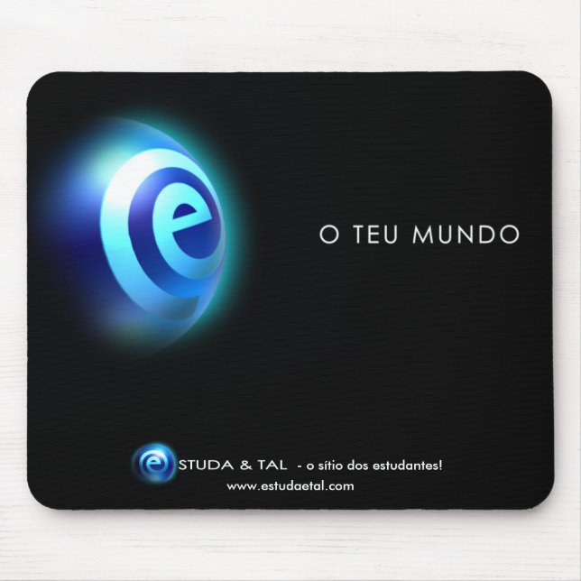 Mousepad ESTUDA & TAL - o sítio dos estudantes! (Frente)