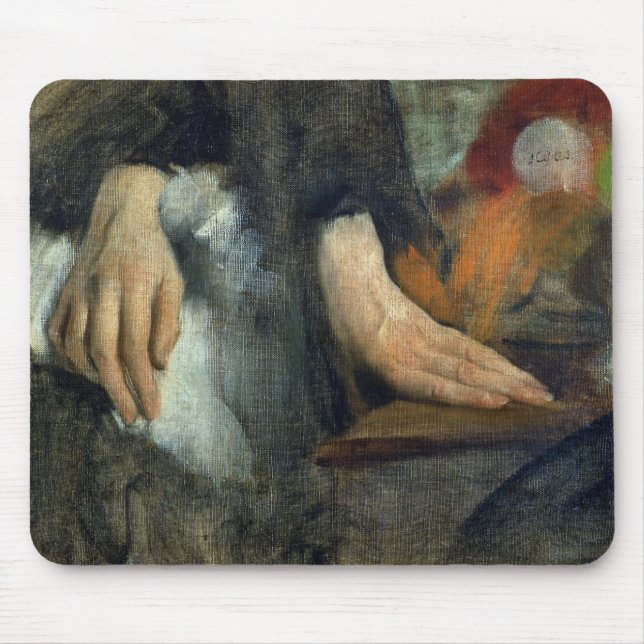Mousepad Estudo das mãos, 1859-60 de Edgar Degas | (Frente)