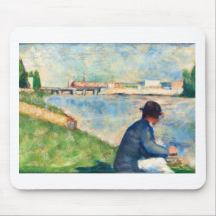 Mousepad Estudo de arte em Georges Seurat