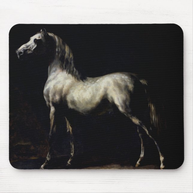 Mousepad Estudo de um cinza do Dapple (Frente)