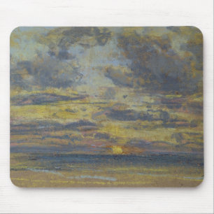 Mousepad Estudo do céu com ajuste Sun, c.1862-70