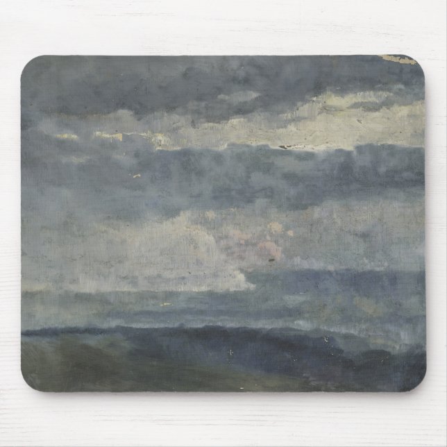 Mousepad Estudo do Petróleo de Nuvens - Céu Atmosférico Clá (Frente)