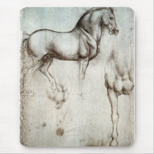 Mousepad Estudo dos cavalos - Leonardo da Vinci