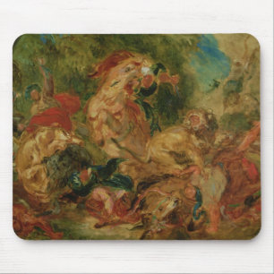 Mousepad Estudo para a caça do leão, 1854