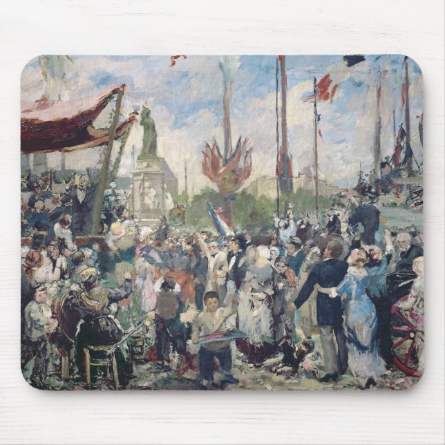 Mousepad Estudo para "Le 14 Juillet 1880", 1880-84 (Frente)