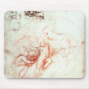 Mousepad Estudo para Madonna alba, c.1508-09