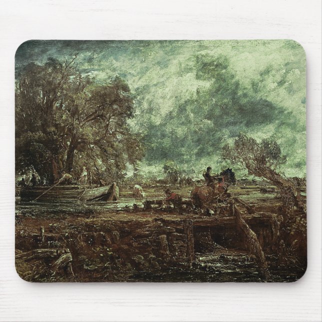 Mousepad Estudo para o cavalo do pulo, c.18 de John (Frente)