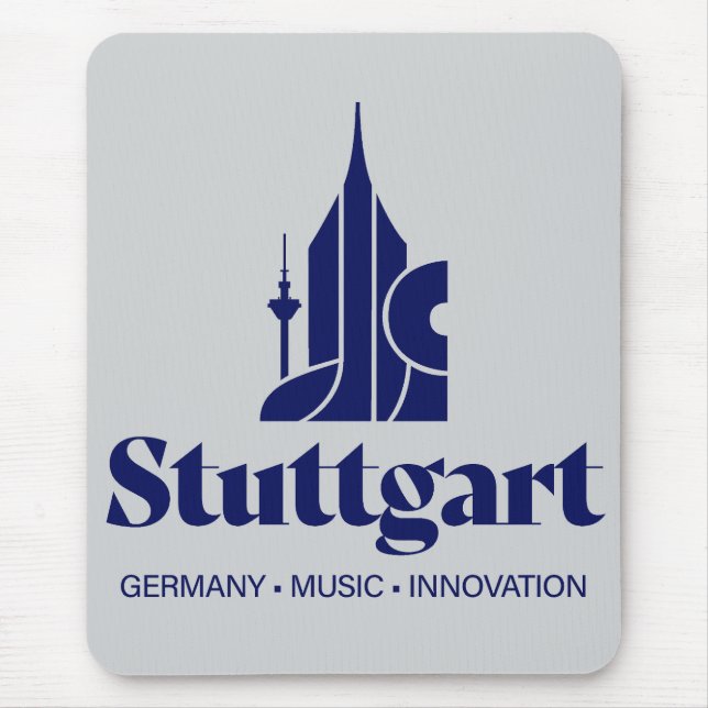 Mousepad Estugarda Alemanha Europa (Frente)