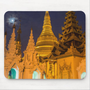 Mousepad Estupa Dourada E Templos