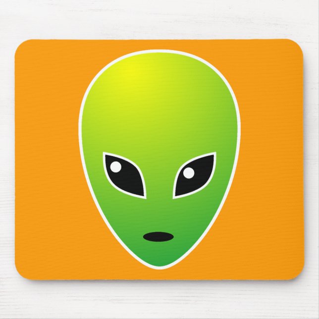 Mousepad ET - em laranja (Frente)