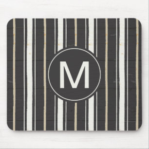 Mousepad Etapa simples dois dos sinais do monograma
