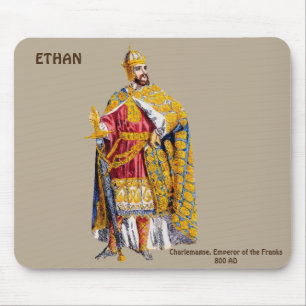 Mousepad ETHAN ~ Imperador Carlos Magno ~ Personalizado ~