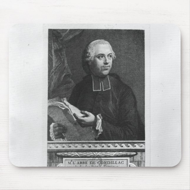Mousepad Etienne Bonnot de Condillac (Frente)