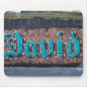 Mousepad Etiqueta do Grafite: David