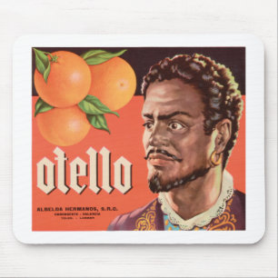 Mousepad Etiqueta Laranja Otello