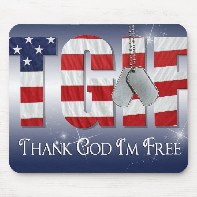 Mousepad Etiquetas Patrióticas (Frente)