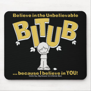 Mousepad Eu acredito em VOCÊ!