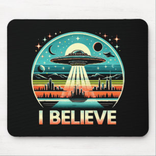 Mousepad Eu acredito - OVNI