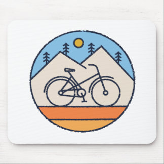 Mousepad eu adoro andar de bicicleta