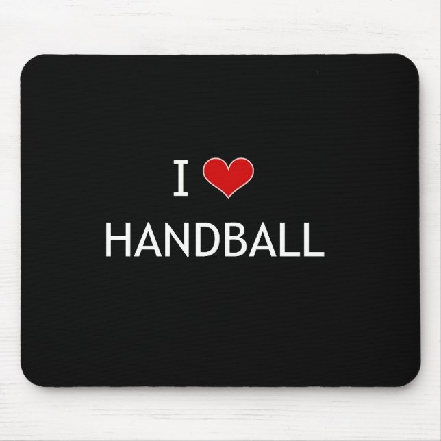 Mousepad Eu Adoro Handball (Frente)