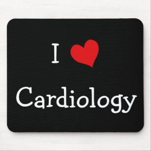 Mousepad Eu amo a cardiologia