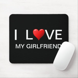MOUSEPAD EU AMO A MINHA PÁGINA DE MOUSE NAMORADA