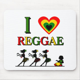 Mousepad Eu amo a reggae
