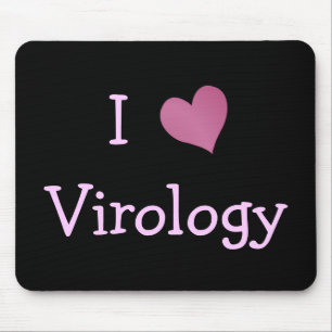 Mousepad Eu amo a virologia