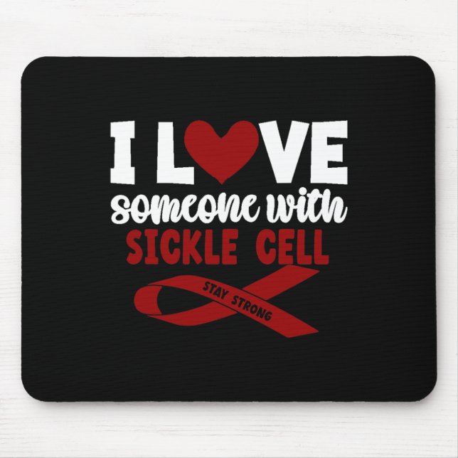 Mousepad Eu Amo Alguém Apoiando Gi De Consciência De Célula (Frente)