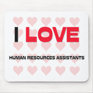 MOUSEPAD EU AMO ASSISTENTES DOS RECURSOS HUMANOS