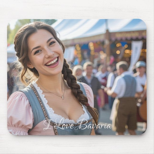 MOUSEPAD EU AMO BAVÁRIA (Frente)