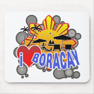 Mousepad Eu amo Boracay