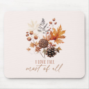 Mousepad Eu Amo Cair Mais De Tudo - Folhagem