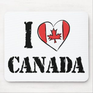 Mousepad Eu amo Canadá