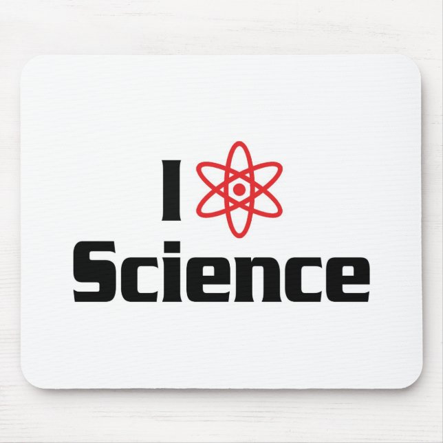 Mousepad Eu Amo Cientista de Física Nuclear - Cientista de  (Frente)