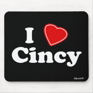 Mousepad Eu amo Cincy
