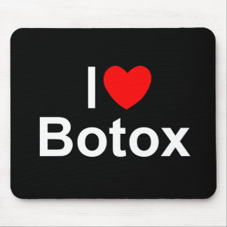Mousepad Eu amo (coração) Botox
