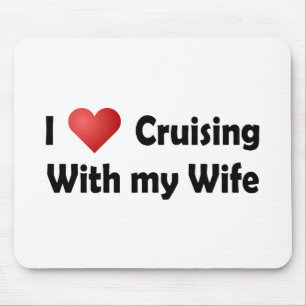 Mousepad Eu amo cruzar… Esposa