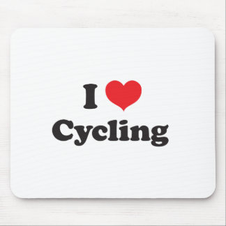 Mousepad Eu amo dar um ciclo