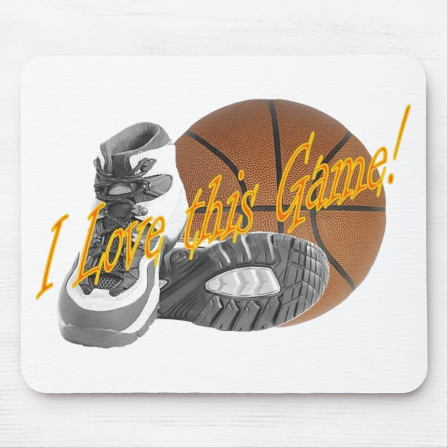 Mousepad Eu amo este jogo (Frente)