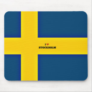 Mousepad Eu Amo Estocolmo
