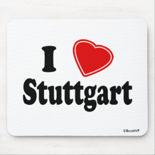 Mousepad Eu amo Estugarda