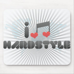 Mousepad Eu amo Hardstyle