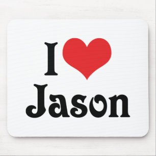 Mousepad Eu Amo Jason