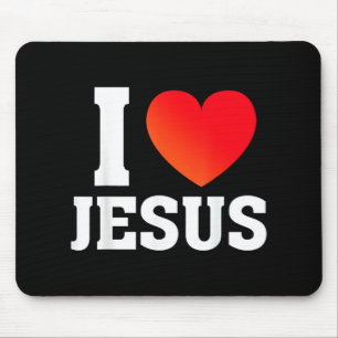 Mousepad Eu Amo Jesus